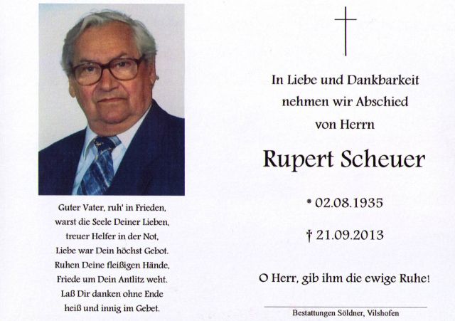 scheuer ruppert