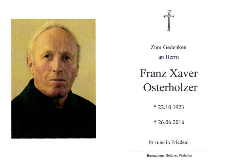 osterholzer franz